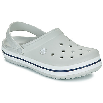 Schuhe Pantoletten / Clogs Crocs Crocband Grau