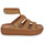 Schuhe Damen Sandalen / Sandaletten Crocs Brooklyn Luxe Gladiator Braun,