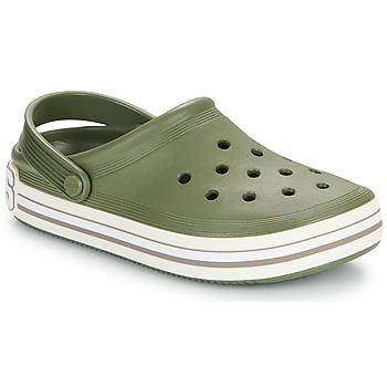 Schuhe Pantoletten / Clogs Crocs Off Court Logo Clog Khaki