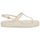Schuhe Damen Sandalen / Sandaletten Crocs Miami Thong Sandal Beige