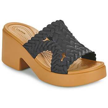 Chaussures Femme Mules Crocs Brooklyn Woven Slide Heel 