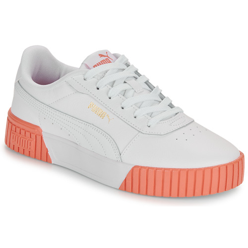 Schuhe Damen Sneaker Low Puma CARINA 2.0 Weiß