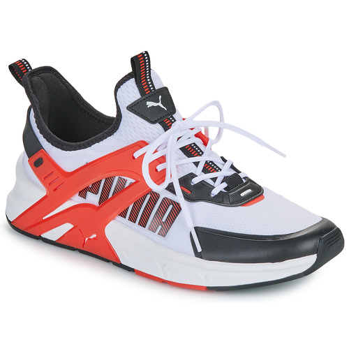 Schuhe Herren Sneaker Low Puma PACER+ Weiß / Rot