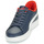 Schuhe Jungen Sneaker Low Puma SMASH 3.0 L JR Marineblau / Weiß / Rot