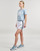 Kleidung Damen Shorts / Bermudas Adidas Sportswear W 3S WVN SHO Weiß