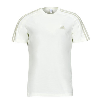 Kleidung Herren T-Shirts Adidas Sportswear M 3S SJ T Weiß