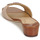 Schuhe Damen Pantoffel Lauren Ralph Lauren FAY LOGO-SANDALS-FLAT SANDAL Kognac / Beige