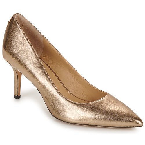 Schuhe Damen Pumps Lauren Ralph Lauren LANETTE-PUMPS-CLOSED TOE Golden