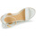 Schuhe Damen Sandalen / Sandaletten Lauren Ralph Lauren HILARIE-ESPADRILLES-WEDGE Weiß