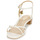 Schuhe Damen Sandalen / Sandaletten Lauren Ralph Lauren FALLON-SANDALS-FLAT SANDAL Weiß