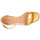 Schuhe Damen Sandalen / Sandaletten Lauren Ralph Lauren LOGAN-SANDALS-HEEL SANDAL Golden