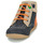 Schuhe Kinder Sneaker High Kickers BONZIP-2 Marineblau / Beige / Orange