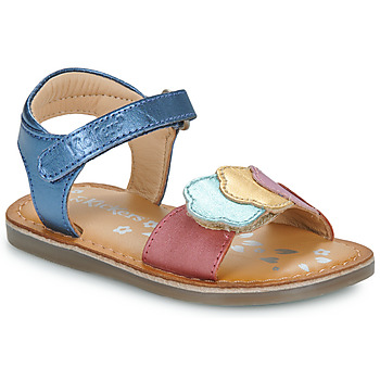 Schuhe Mädchen Sandalen / Sandaletten Kickers DYASTAR Marineblau / Bunt