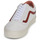 Schuhe Sneaker Low Vans Old Skool PREMIUM LEATHER RUSSET BROWN Weiß / Bordeaux