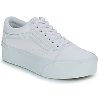 Schuhe Damen Sneaker Low Vans UA Old Skool Stackform TRUE WHITE Weiß