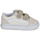 Schuhe Kinder Sneaker Low Vans Old Skool V NATURAL BLOCK MULTI/TRUE WHITE Beige