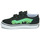 Scarpe Unisex bambino Sneakers basse Vans Old Skool V GLOW SLIME BLACK/GREEN 