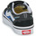 Schuhe Kinder Sneaker Low Vans Old Skool V PIXEL FLAME BLACK/BLUE Blau