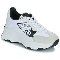 Schuhe Damen Sneaker Low Guess CALEBB 4 Weiß