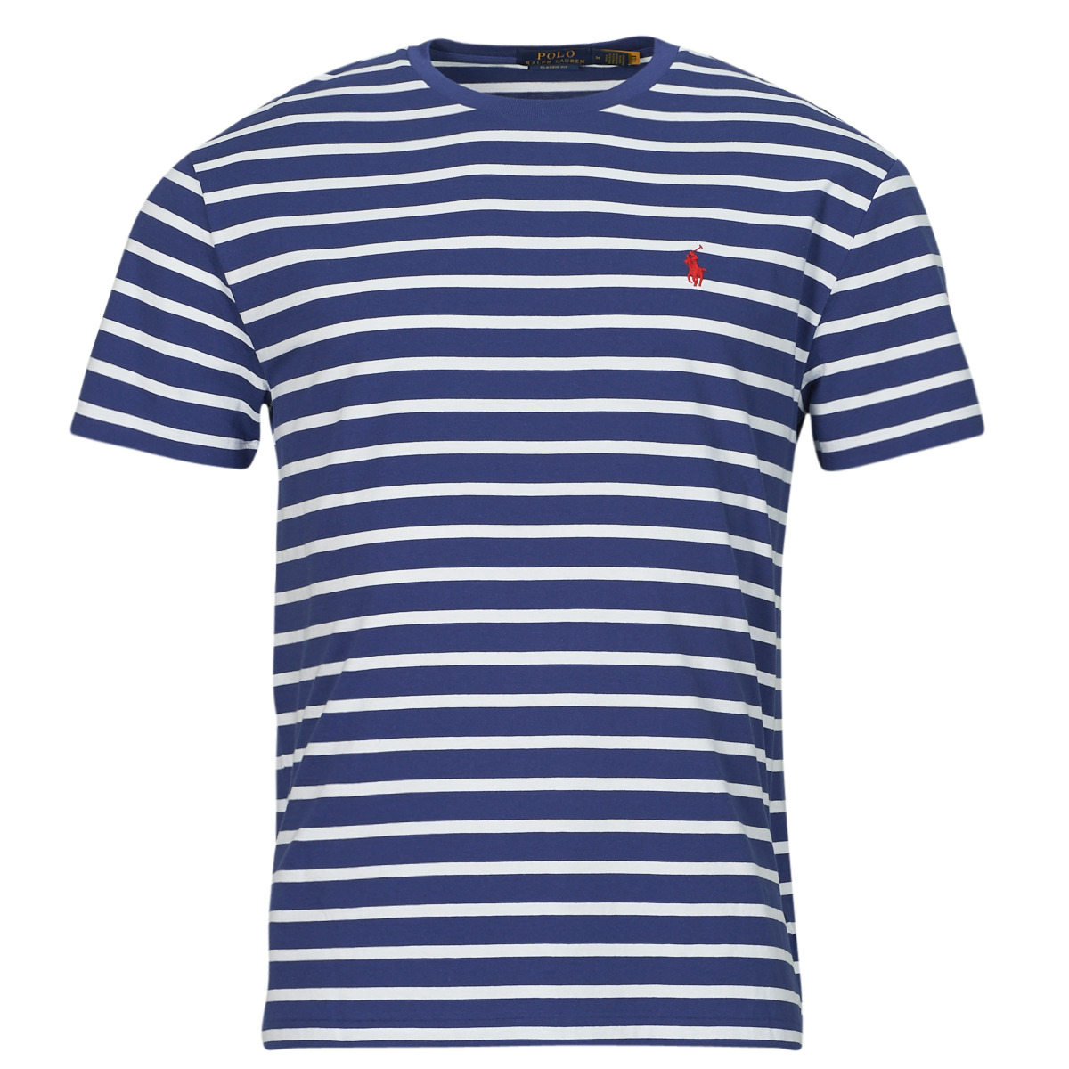 Kleidung Herren T-Shirts Polo Ralph Lauren T-SHIRT AJUSTE EN COTON Blau