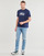 Kleidung Herren T-Shirts Polo Ralph Lauren T-SHIRT AJUSTE EN COTON SERIGRAPHIE POLO RALPH LAUREN Marineblau
