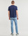 Kleidung Herren T-Shirts Polo Ralph Lauren T-SHIRT AJUSTE EN COTON SERIGRAPHIE POLO RALPH LAUREN Marineblau