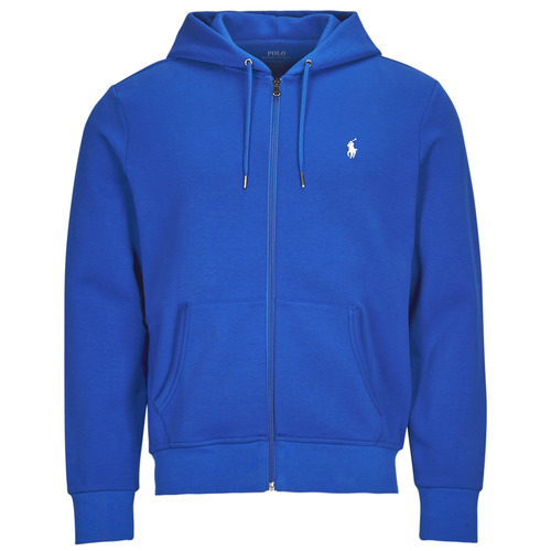 Kleidung Herren Sweatshirts Polo Ralph Lauren SWEATSHIRT ZIPPE EN DOUBLE KNIT TECH Blau