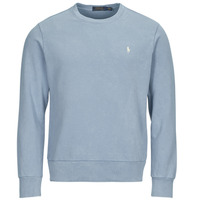 Kleidung Herren Sweatshirts Polo Ralph Lauren SWEATSHIRT COL ROND EN MOLLETON Blau