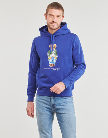 Kleidung Herren Sweatshirts Polo Ralph Lauren SWEATSHIRT CAPUCHE POLOBEAR Marineblau