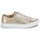 Schuhe Damen Sneaker Low Only ONLNICOLA CANVAS SNEAKER METALLIC Golden