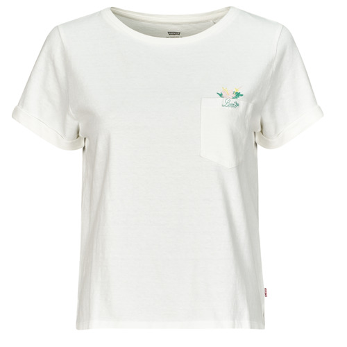 Vêtements Femme T-shirts manches courtes Levi's GR MARGOT POCKET TEE 
