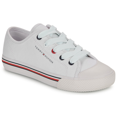 Schuhe Kinder Sneaker Low Tommy Hilfiger HERMAN Weiß