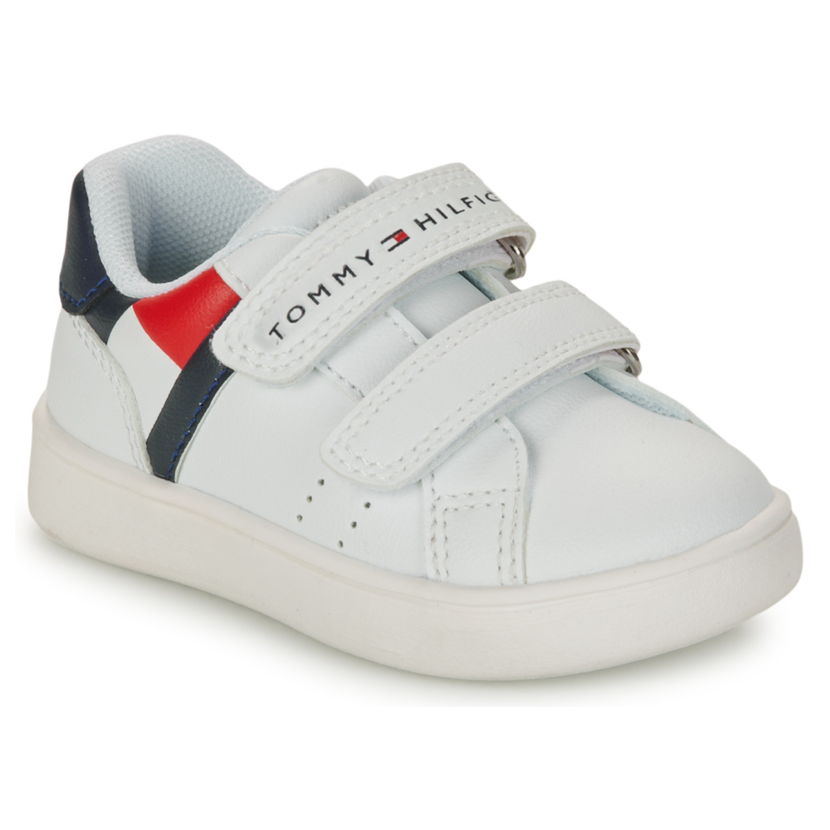 Schuhe Kinder Sneaker Low Tommy Hilfiger LOGAN Weiß