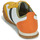 Schuhe Herren Sneaker Low Art CROSS SKY Weiß / Gelb / Orange