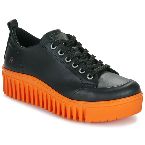 Schuhe Damen Sneaker Low Art BRIGHTON Orange