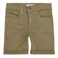 Kleidung Jungen Shorts / Bermudas Name it NKMSILAS SLIM L TWI SHORTS 9587-MF TB Khaki