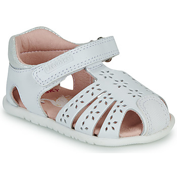 Schuhe Mädchen Sandalen / Sandaletten Pablosky  Weiß