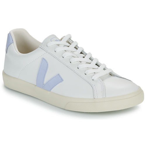 Schuhe Sneaker Low Veja ESPLAR LOGO Weiß / Blau