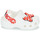 Schuhe Mädchen Pantoletten / Clogs Crocs Disney Minnie Mouse Cls Clg T Weiß / Rot
