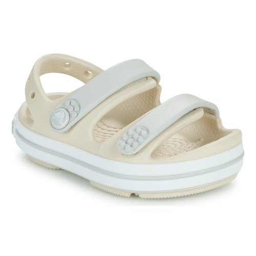 Schuhe Kinder Sandalen / Sandaletten Crocs Crocband Cruiser Sandal T Beige