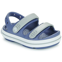 Schuhe Kinder Sandalen / Sandaletten Crocs Crocband Cruiser Sandal T Blau / Grau