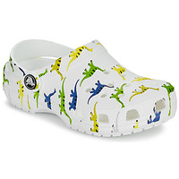 Schuhe Kinder Pantoletten / Clogs Crocs Classic Character Print Clog K Weiß
