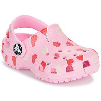 Schuhe Mädchen Pantoletten / Clogs Crocs Classic VDay Clog T Rot