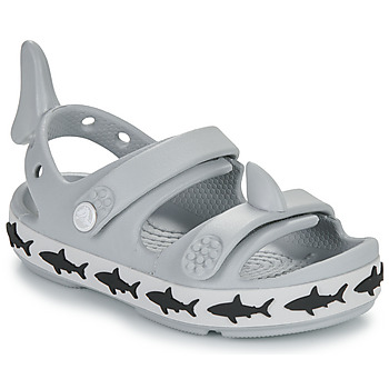Schuhe Kinder Sandalen / Sandaletten Crocs Crocband Cruiser Shark SandalT Grau