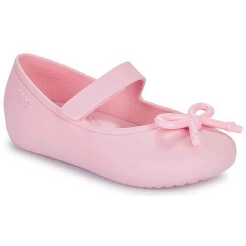 Chaussures Fille Ballerines / babies Crocs Brooklyn Bow Mary Jane Flat T 