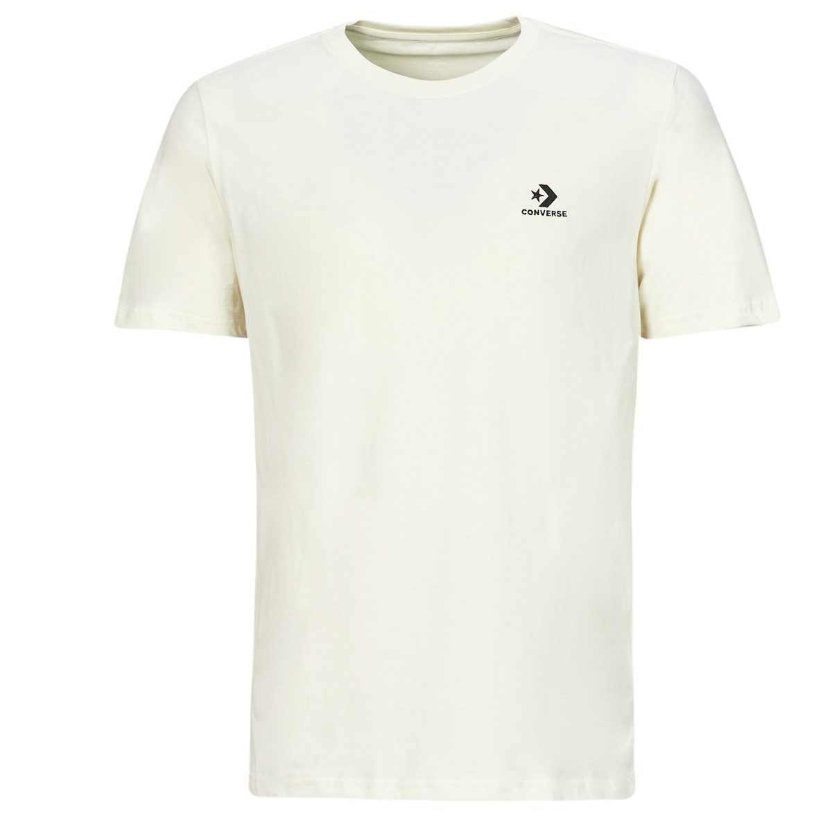 Vêtements T-shirts manches courtes Converse STAR CHEV TEE EGRET 