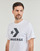 Vêtements T-shirts manches courtes Converse STAR CHEVRON TEE WHITE 