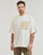 Vêtements Homme T-shirts manches courtes Converse WORDMARK OVERSIZED KNIT TOP TEE EGRET 