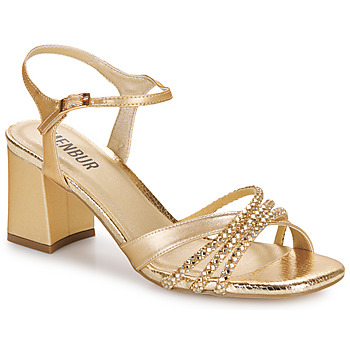 Schuhe Damen Sandalen / Sandaletten Menbur 25599 Golden
