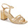 Schuhe Damen Sandalen / Sandaletten Menbur 25599 Golden